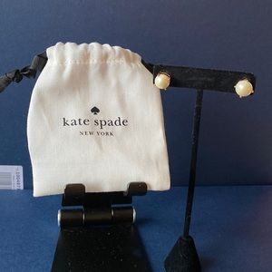 Kate Spade pearl studs